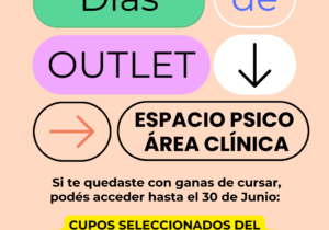 PROMO OUTLET del 19 al 30 de JUNIO